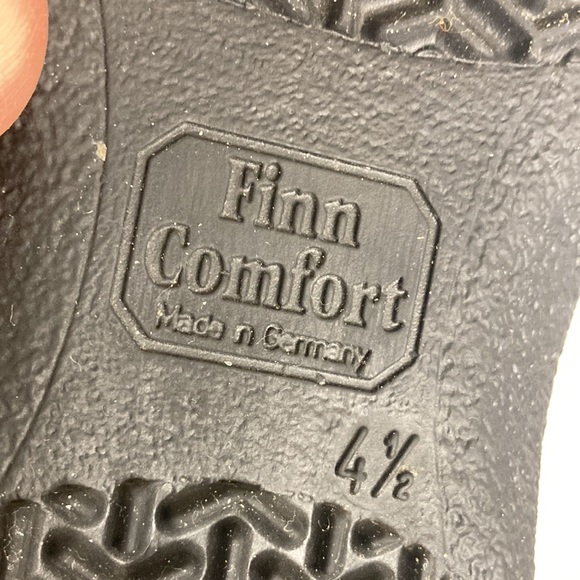 Finn Comfort Shoes Womens UK 4.5 US 7 Brown Black Lace Up Oxford Retro Comfy - Picture 16 of 16